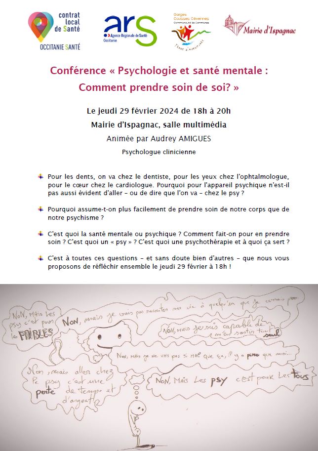 Affiche - conférence Ispagnac